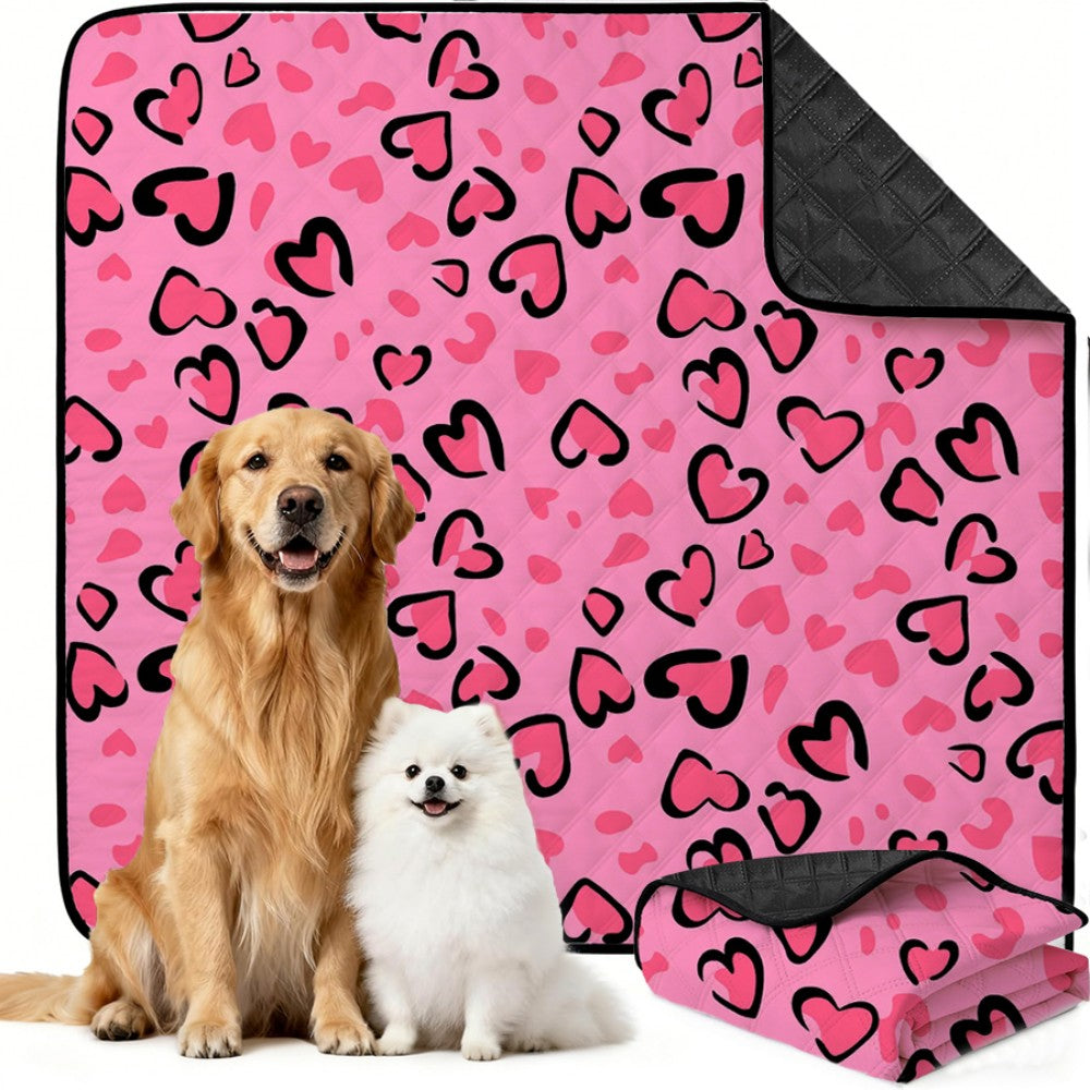 Ultrasonic composite pet mat, Persian carpet-style, high-value, leak-proof pee pad