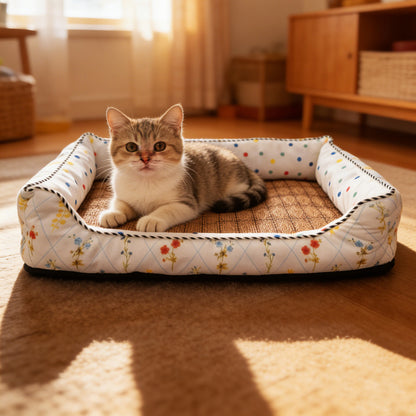 Cooling Mat Pet Bed - Universal for Cats and Dogs
