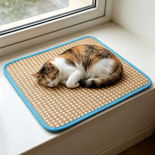 Square Pet Mat Summer Cooling Cat and Dog Sleeping Mat