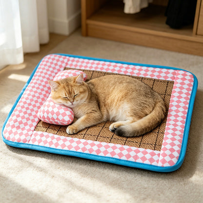 Pet Cooling Mat for Cats and Dogs, Summer Use