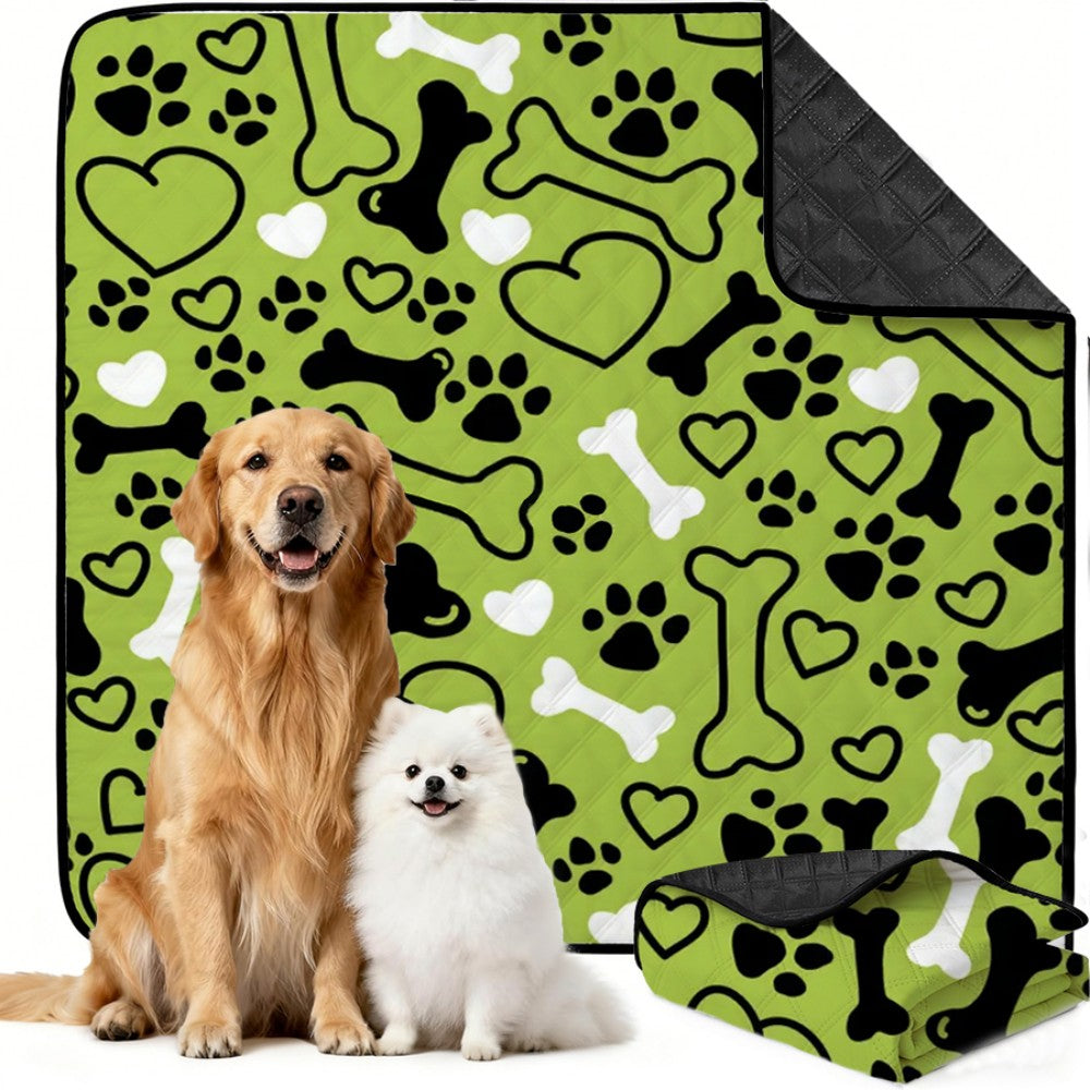 Ultrasonic composite pet mat, Persian carpet-style, high-value, leak-proof pee pad