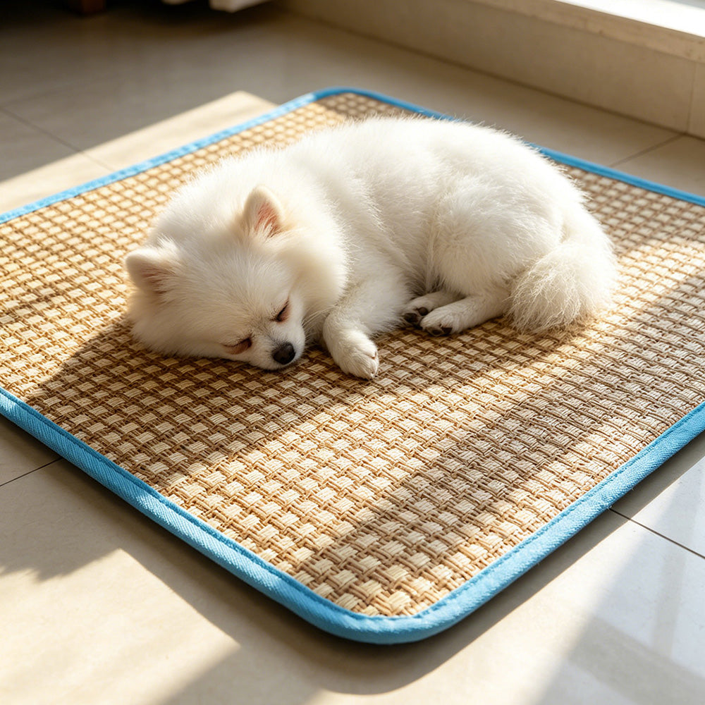 Square Pet Mat Summer Cooling Cat and Dog Sleeping Mat