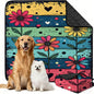 Ultrasonic composite pet mat, Persian carpet-style, high-value, leak-proof pee pad