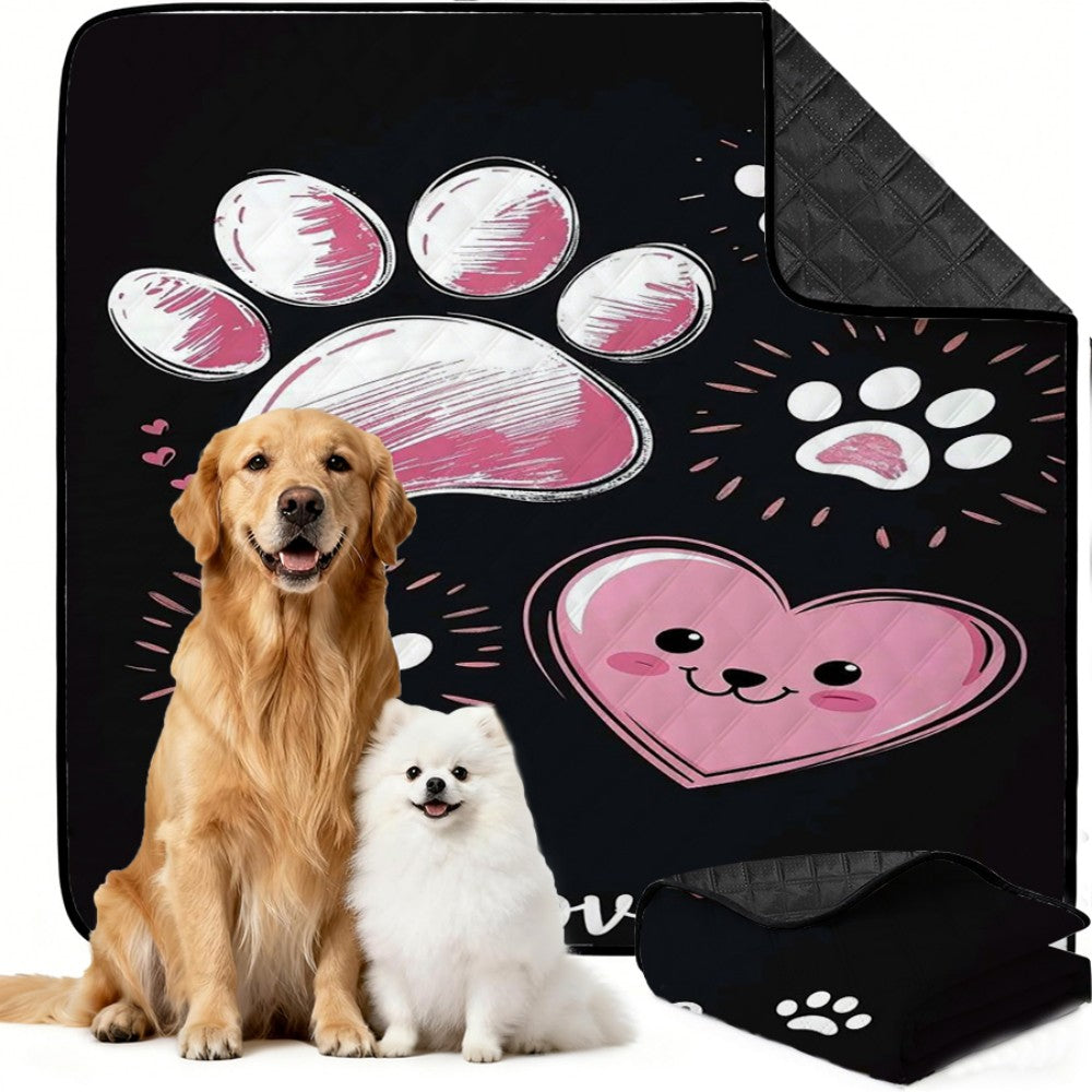 Ultrasonic composite pet mat, Persian carpet-style, high-value, leak-proof pee pad