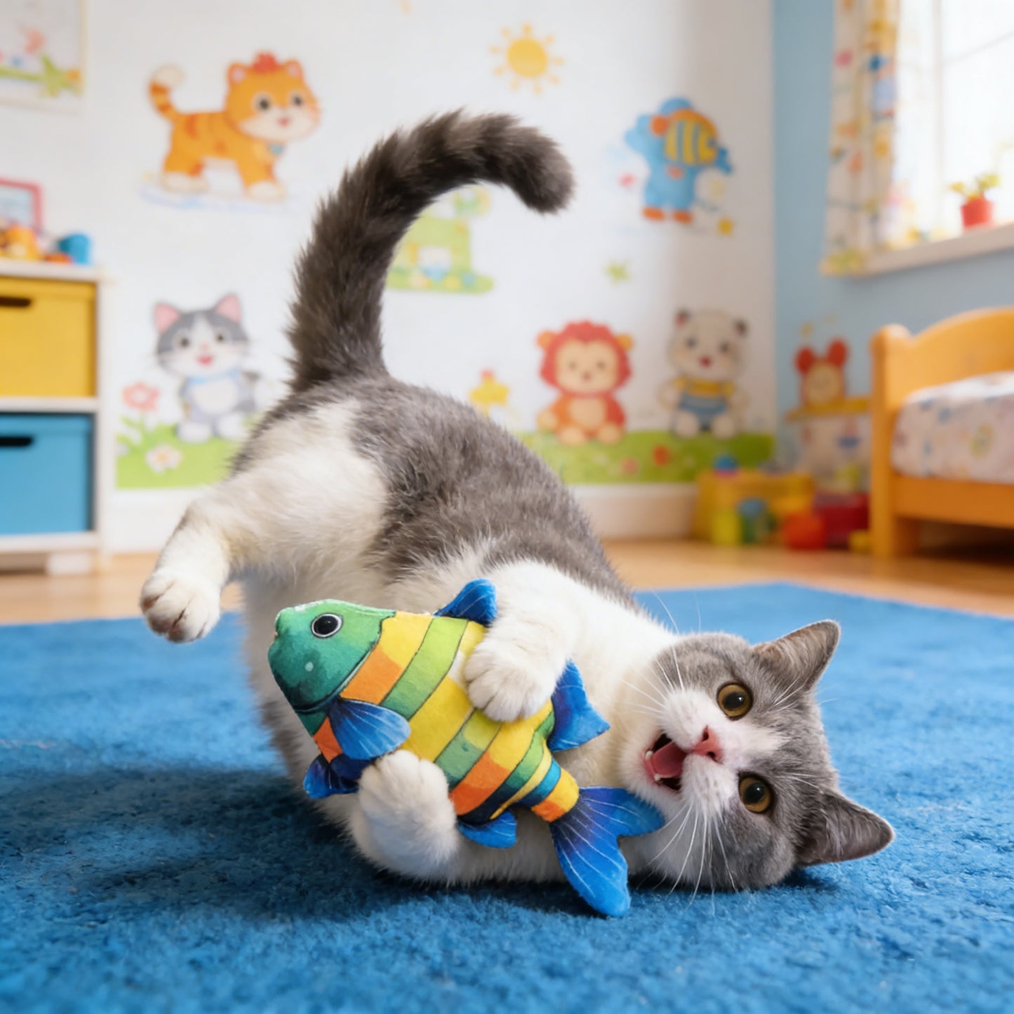 Stuffed Fish Pet Toy