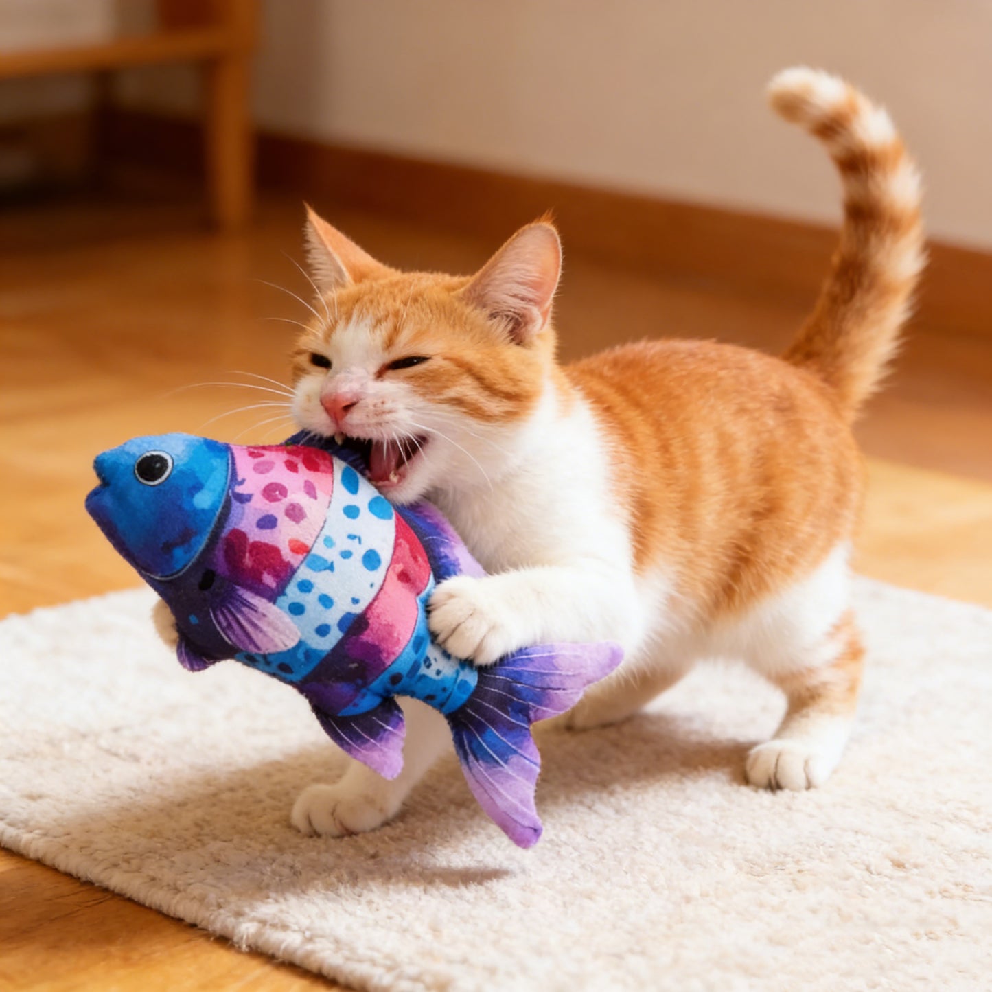Stuffed Fish Pet Toy