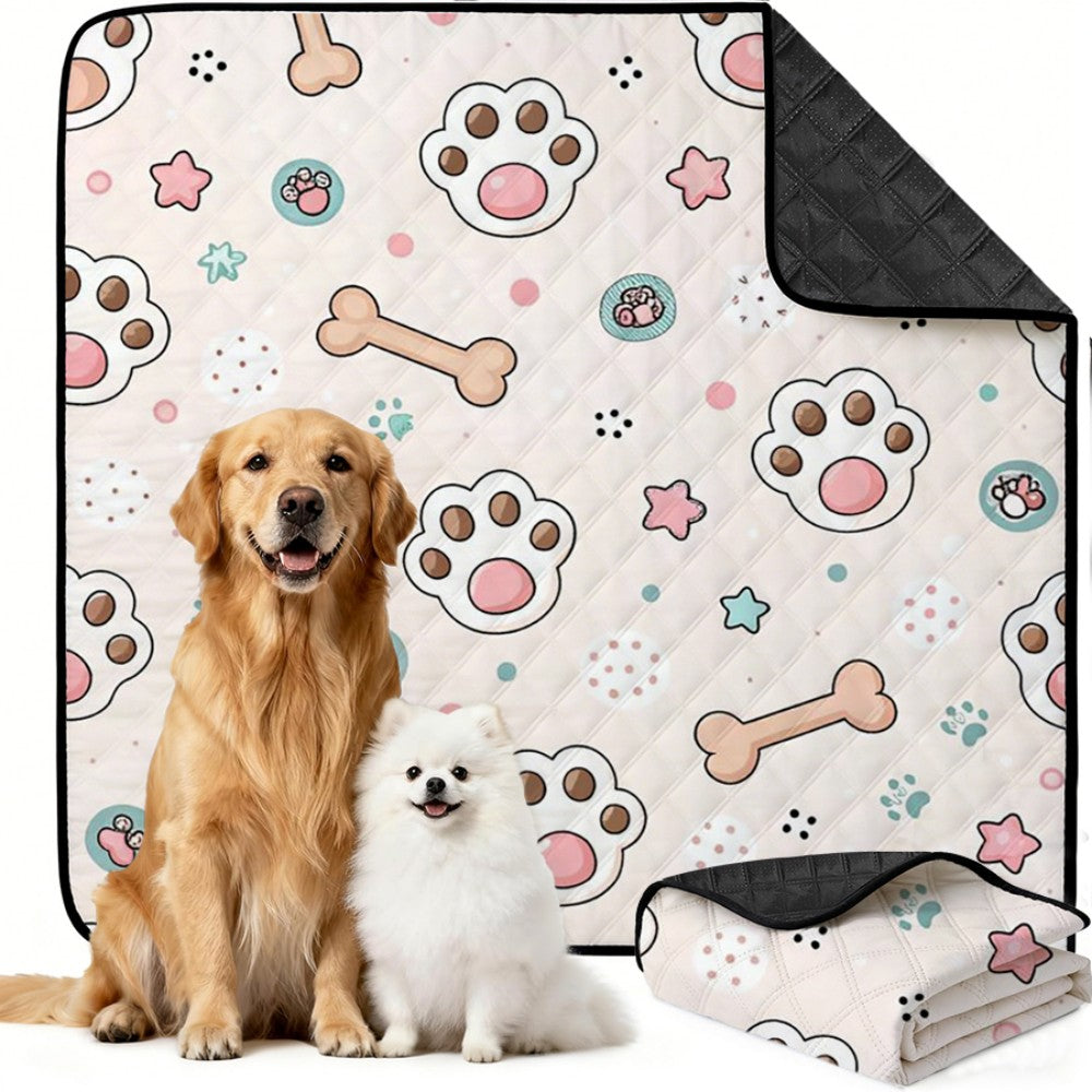Ultrasonic composite pet mat, Persian carpet-style, high-value, leak-proof pee pad