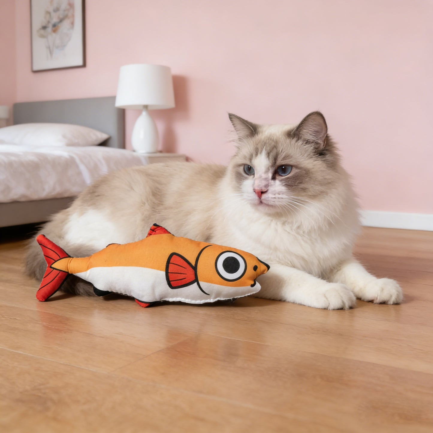 Stuffed Fish Pet Toy